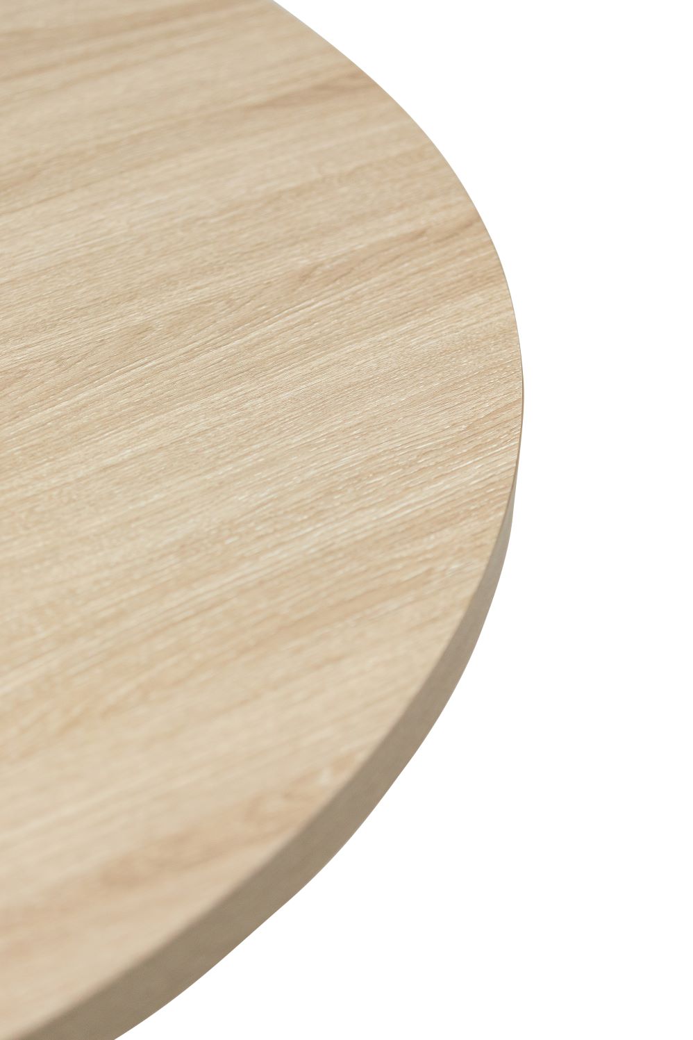 Duro 1.2m Round Extending Dining Table - Light Oak