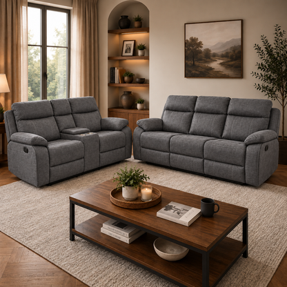 Killmore 3+2 Manual Recliner - Tan