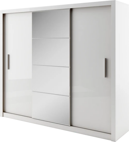 Venus 2.5m Sliderobe - White