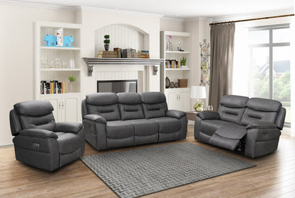 Palma Chair - Power Recliner - Grey