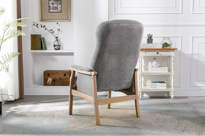 Seville Fireside Chair - Light Grey