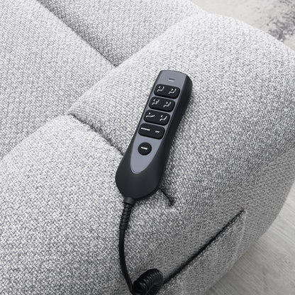 Pristina Lift & Rise Massage Chair - Light Grey