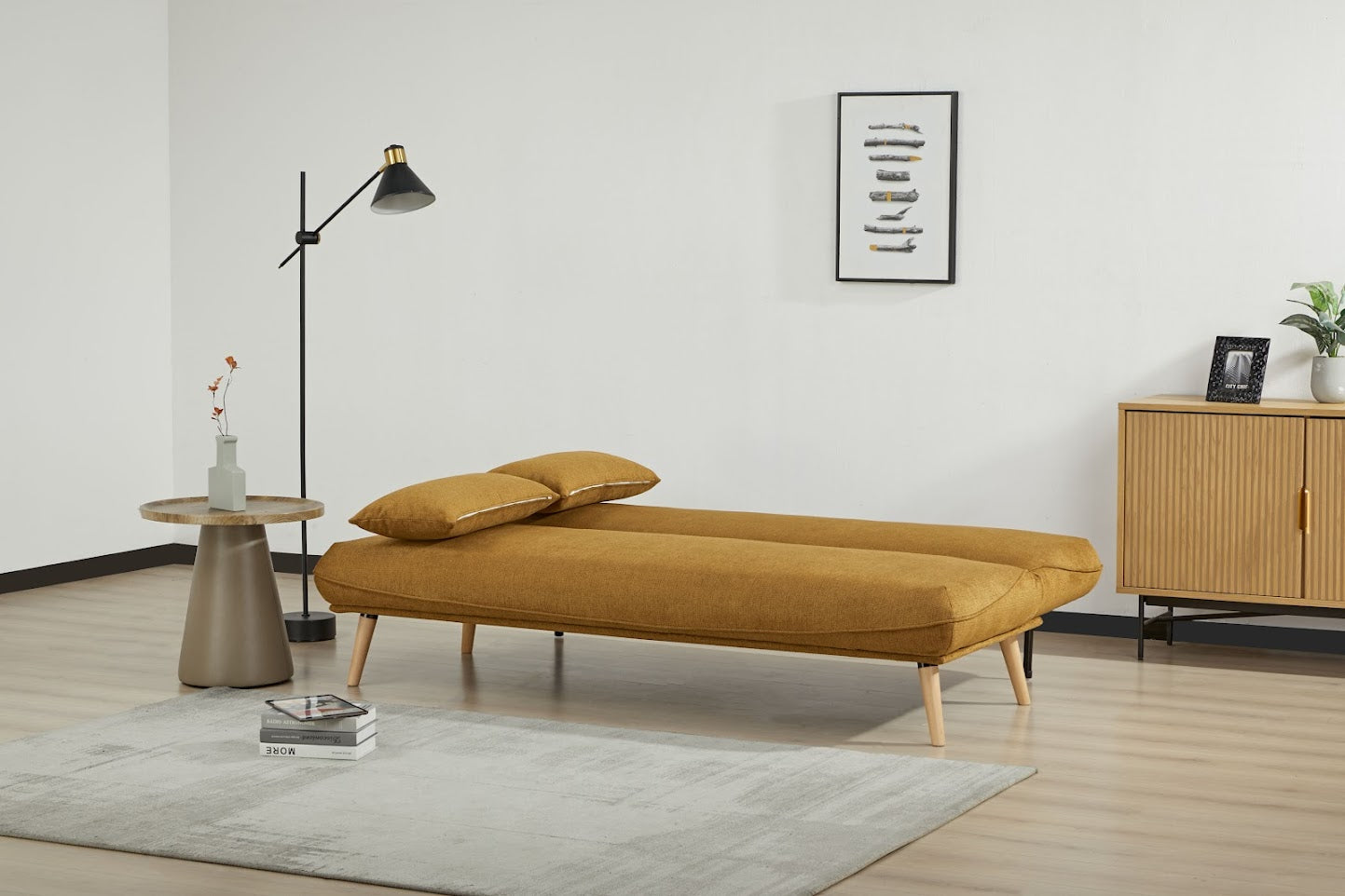Lille Sofa Bed - Pumpkin
