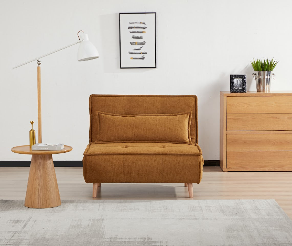 Bari Sofa Bed Pumpkin