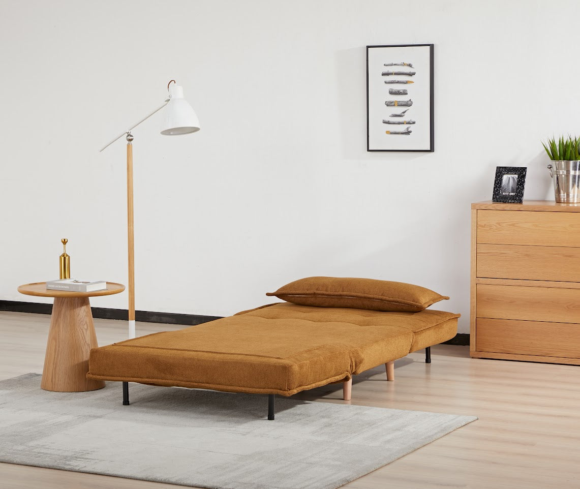 Bari Sofa Bed Pumpkin