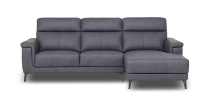 Denmark 3 Seater Right Hand Facing Chaise - Graphite