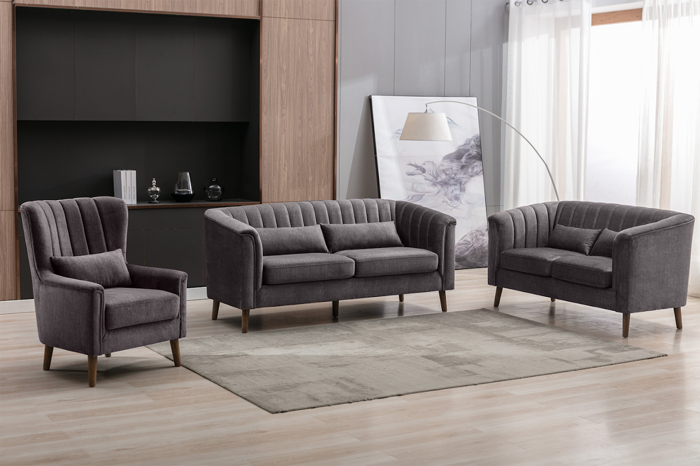 Genova 1 Seater - Graphite