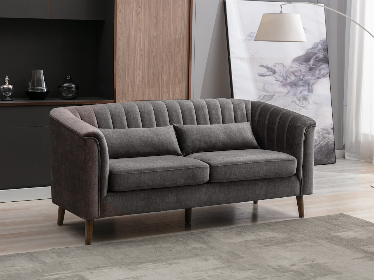 Genova 3 Seater - Graphite