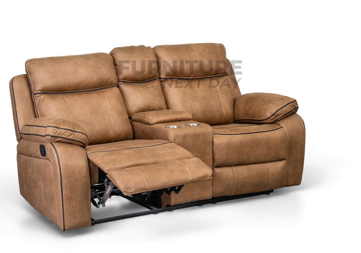 Kilmore 3+2 Manual Recliner - Tan