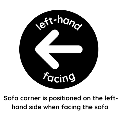 Atlas Left-Hand Corner Sofa, Cream Linen