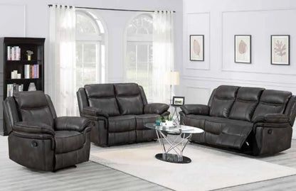 Lucan 1 Seater Manual Recliner - Grey