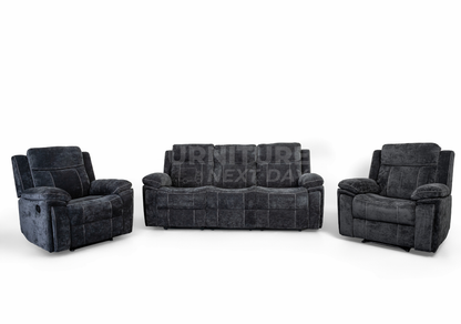 Lucy 3+1+1 Reclining Suite with Drop Down Table