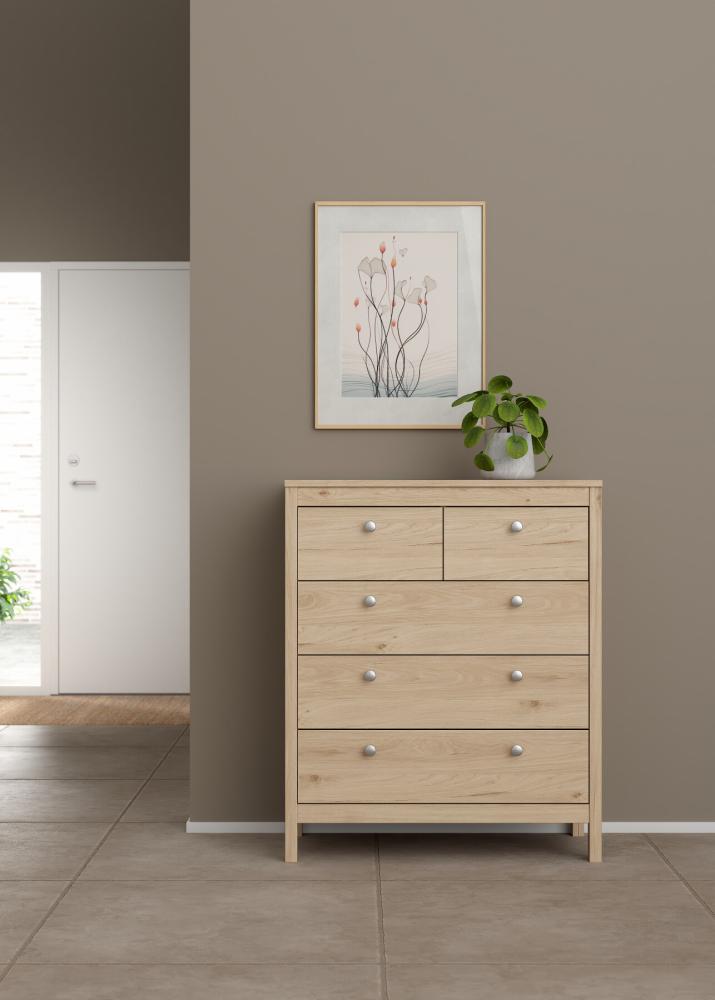 Madrid 3+2 Chest - Jackson Hickory