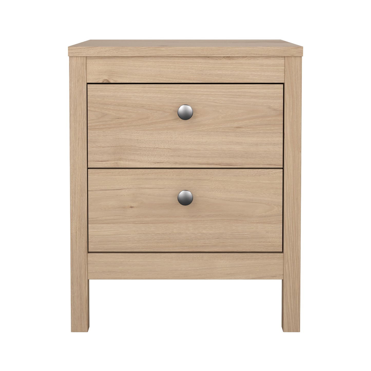 Madrid 2 Drawer Nightstand  - Jackson Hickory