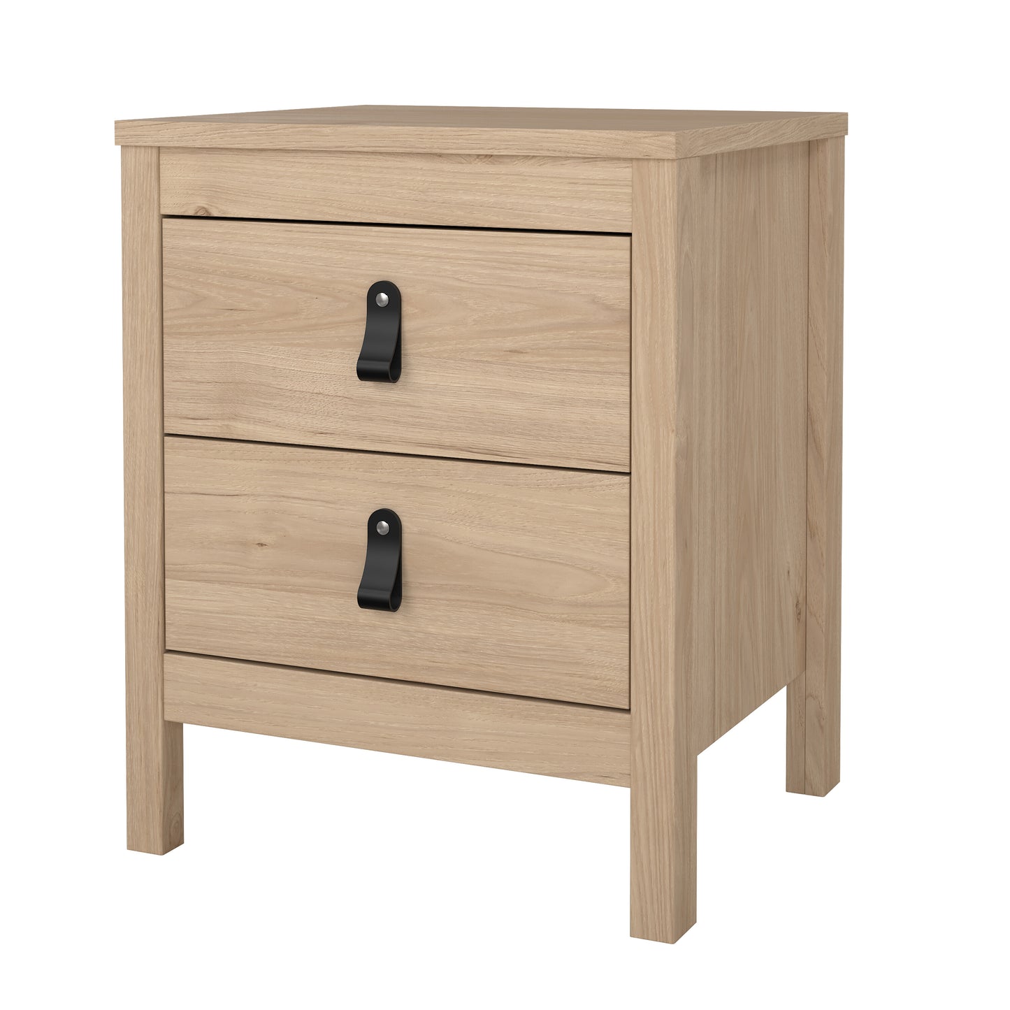 Madrid 2 Drawer Nightstand  - Jackson Hickory