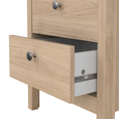 Madrid 2 Drawer Nightstand  - Jackson Hickory