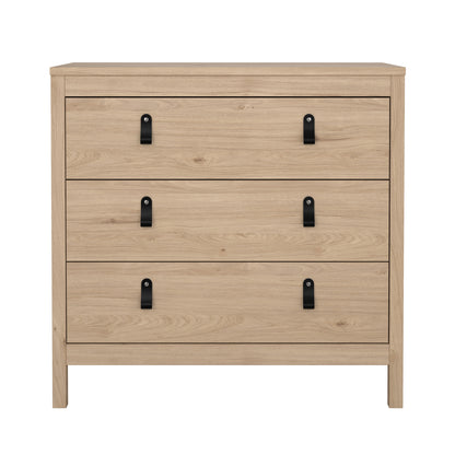 Madrid 3 Drawer Chest - Jackson Hickory
