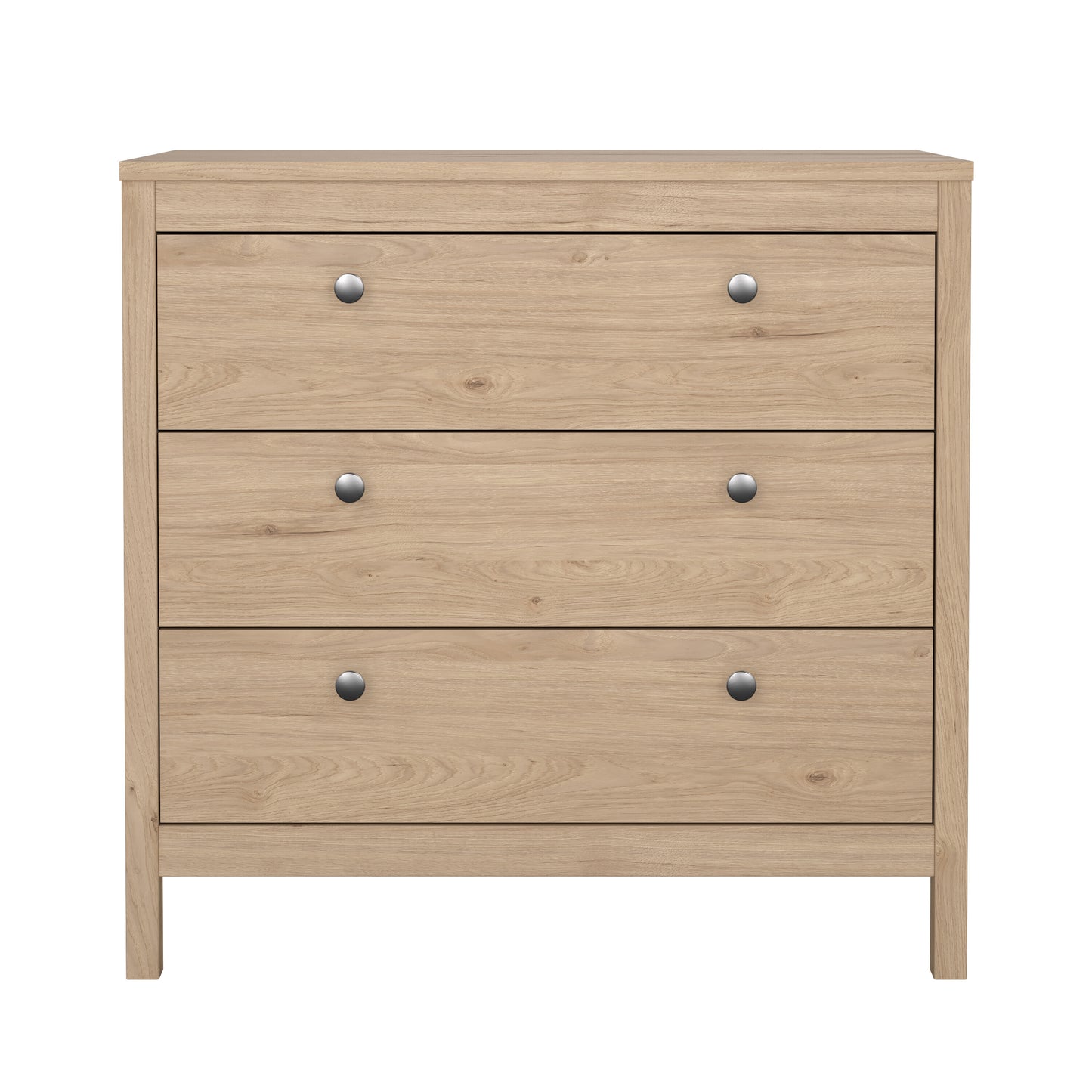 Madrid 3 Drawer Chest - Jackson Hickory
