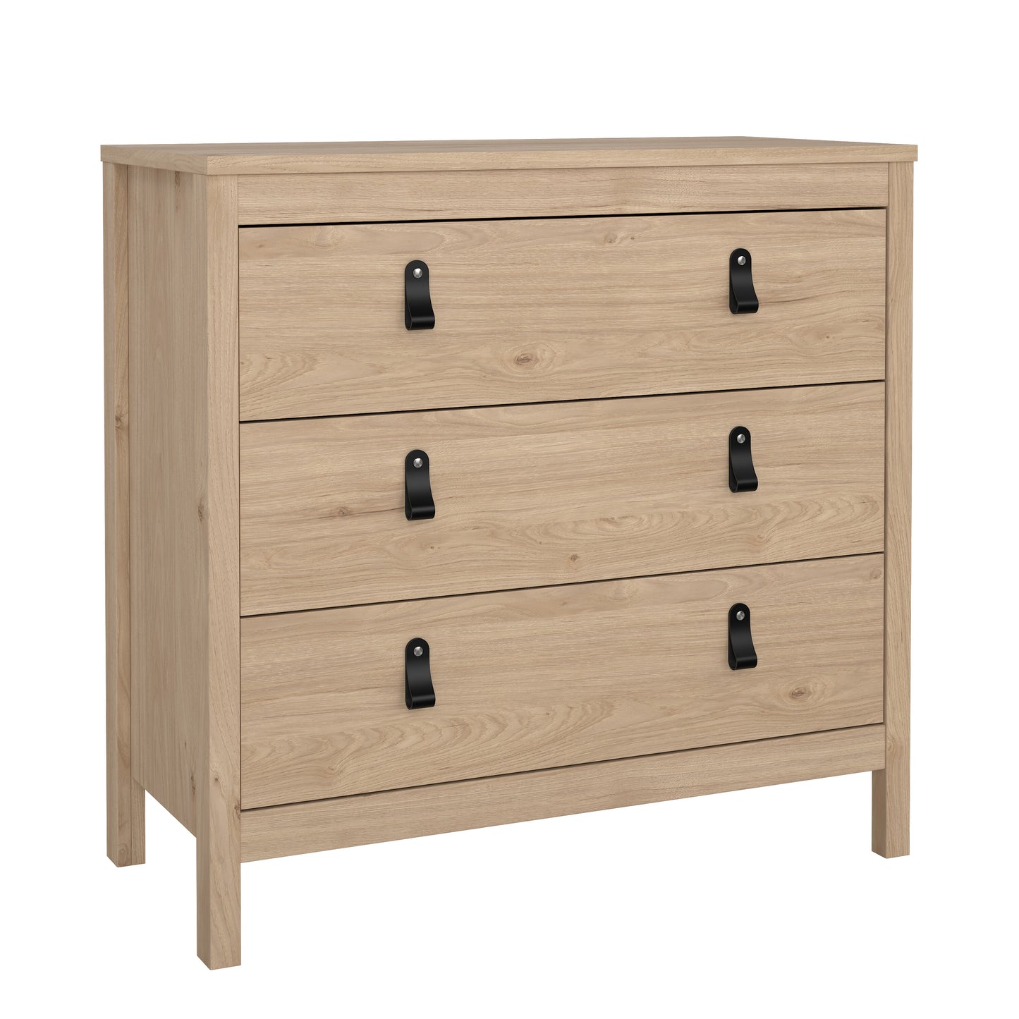 Madrid 3 Drawer Chest - Jackson Hickory