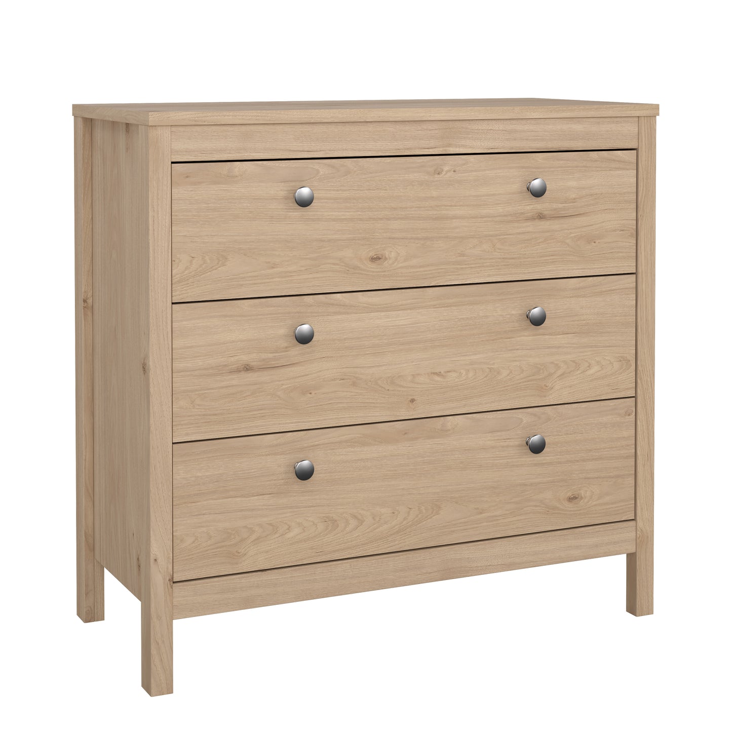 Madrid 3 Drawer Chest - Jackson Hickory