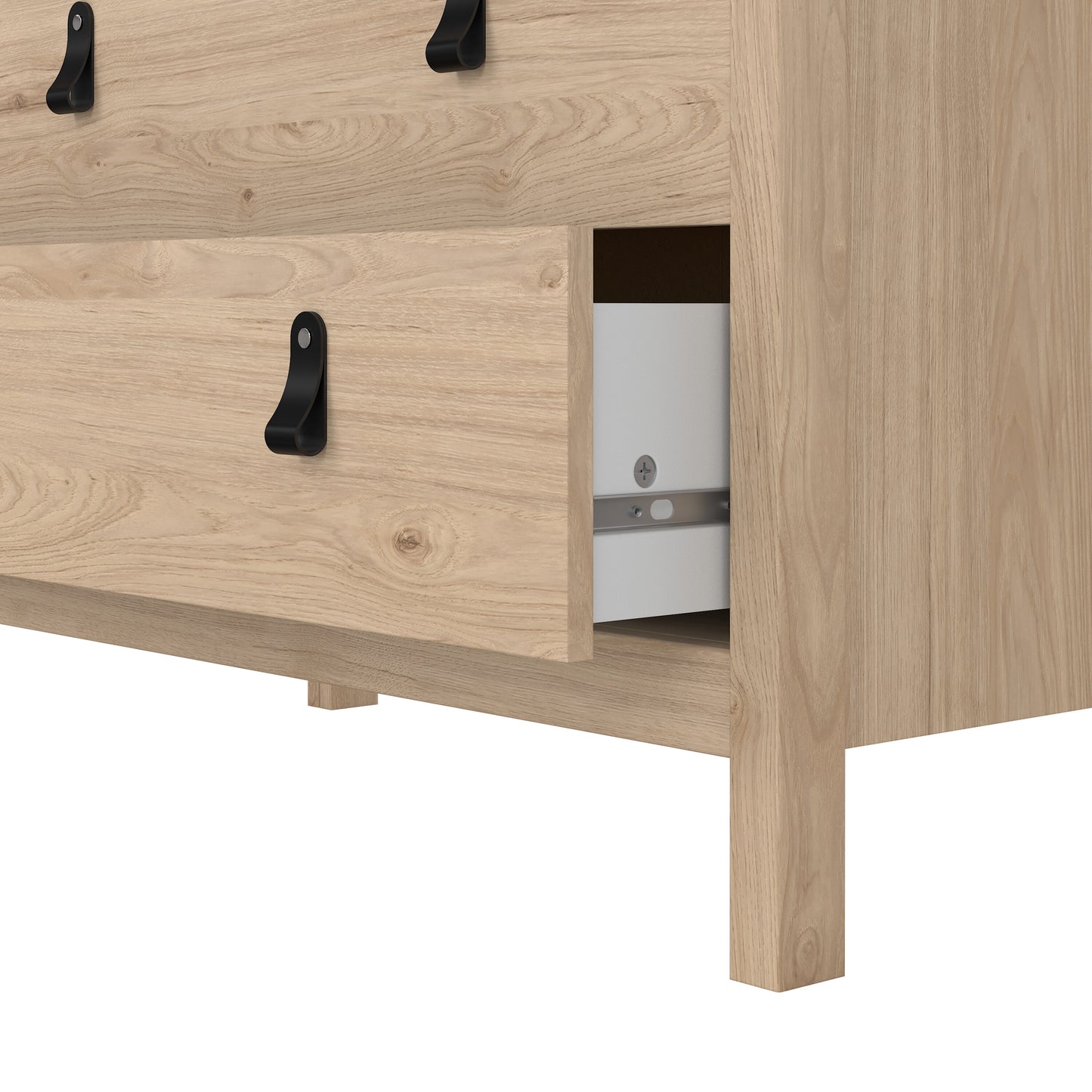 Madrid 3 Drawer Chest - Jackson Hickory