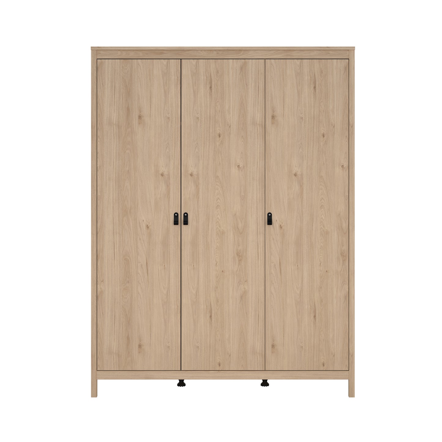 Madrid 3 Door Wardrobe - Jackson Hickory