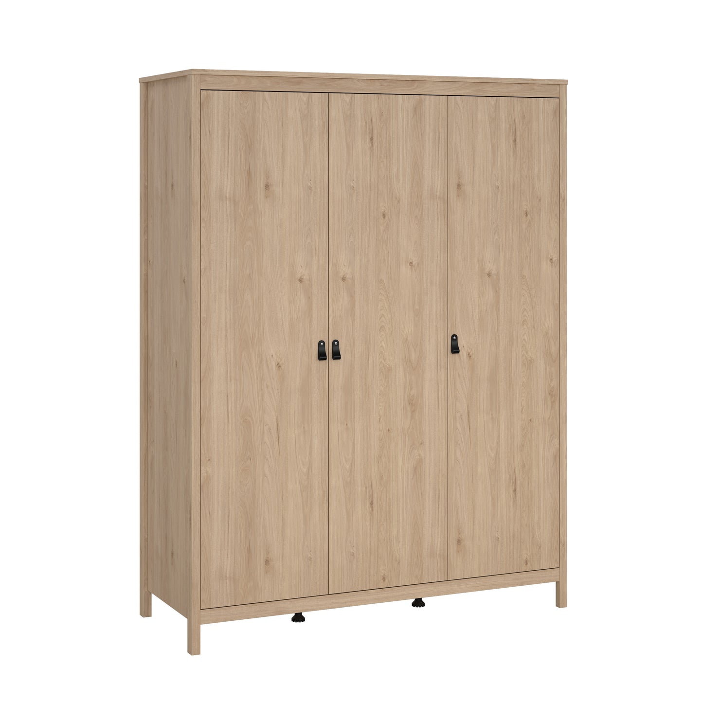Madrid 3 Door Wardrobe - Jackson Hickory