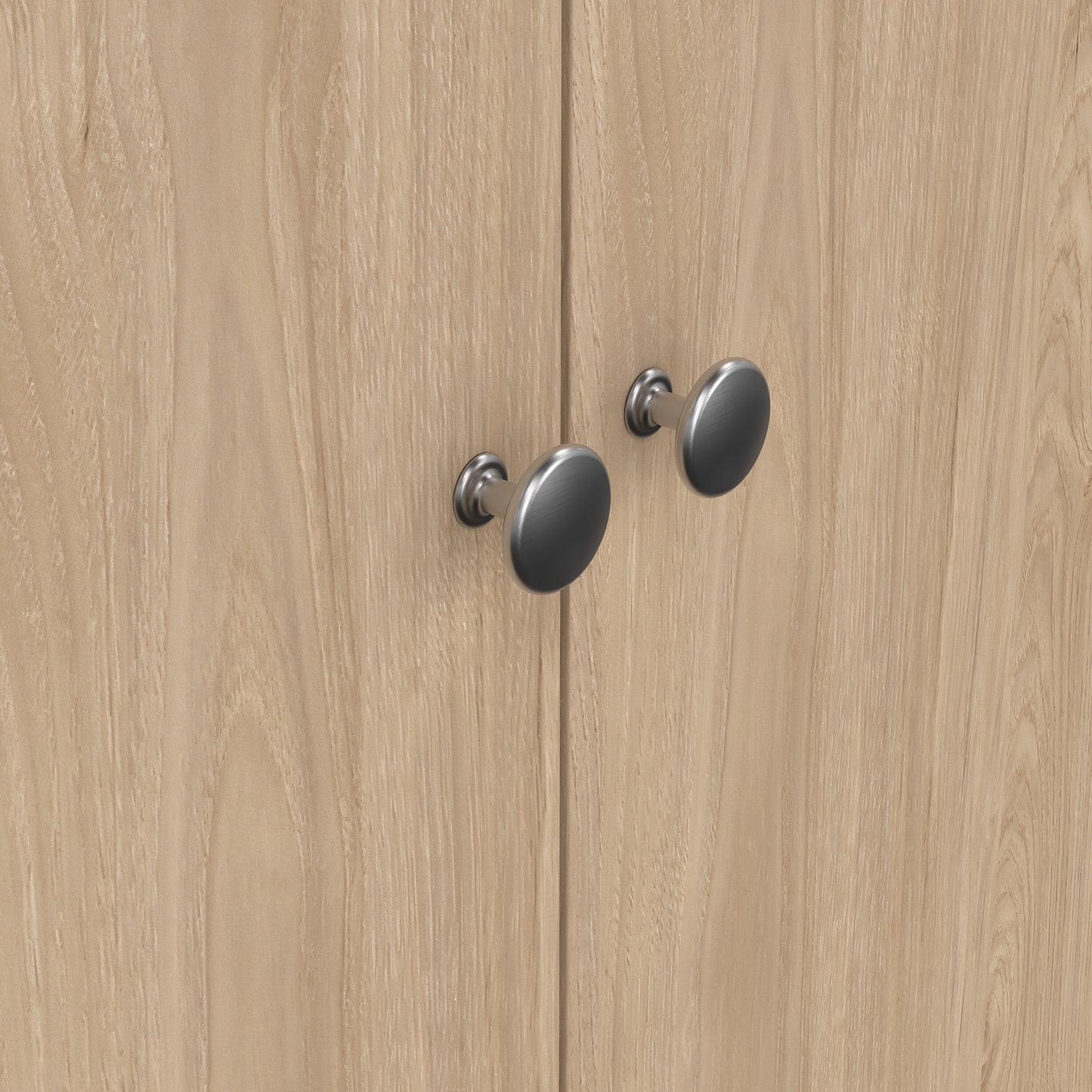 Madrid 3 Door Wardrobe - Jackson Hickory