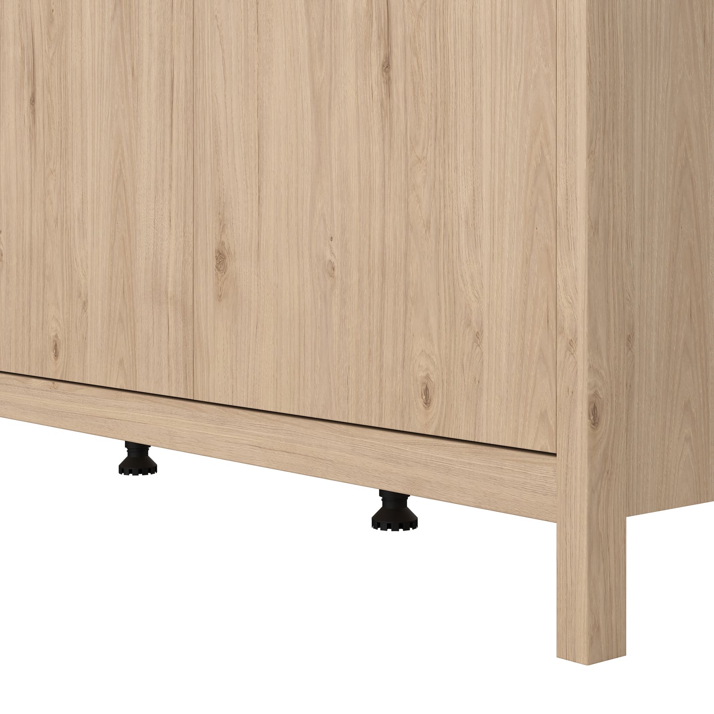 Madrid 3 Door Wardrobe - Jackson Hickory