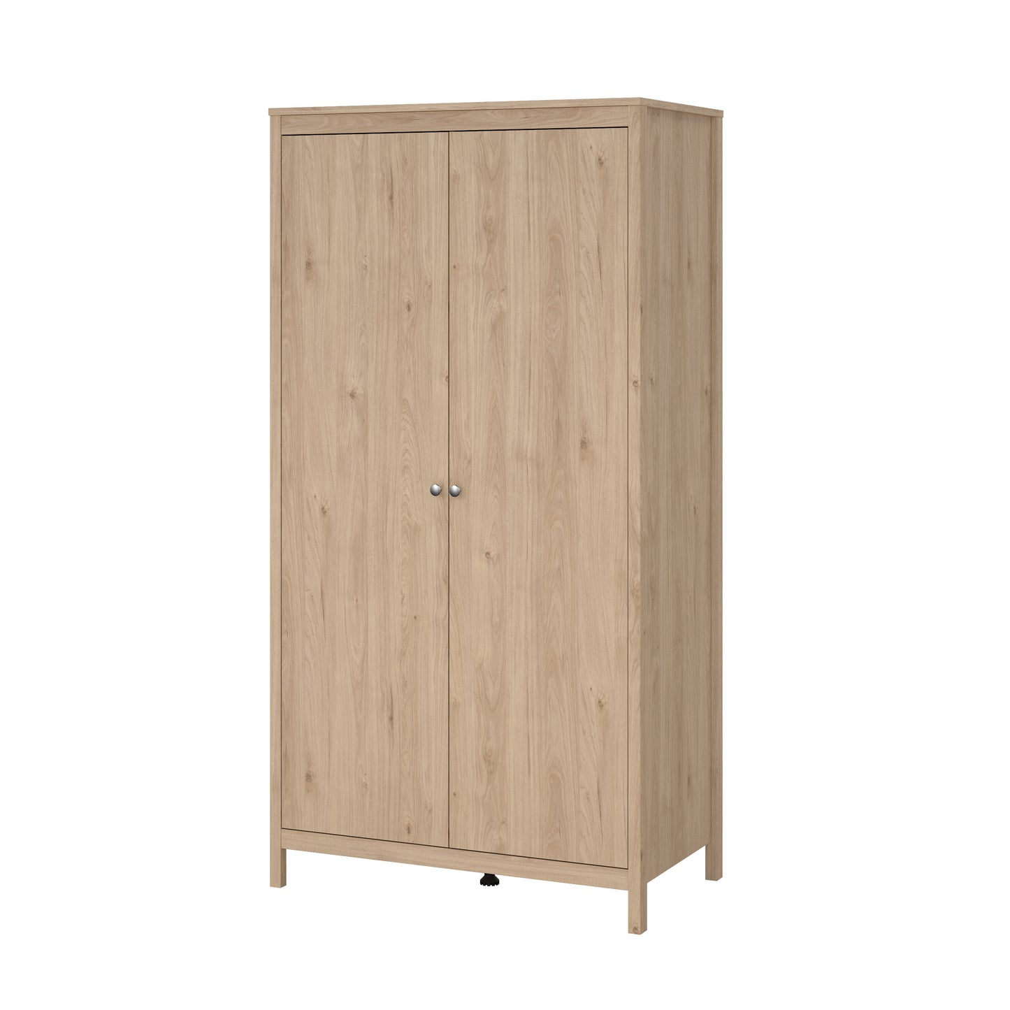 Madrid 2 Door Wardrobe - Jackson Hickory