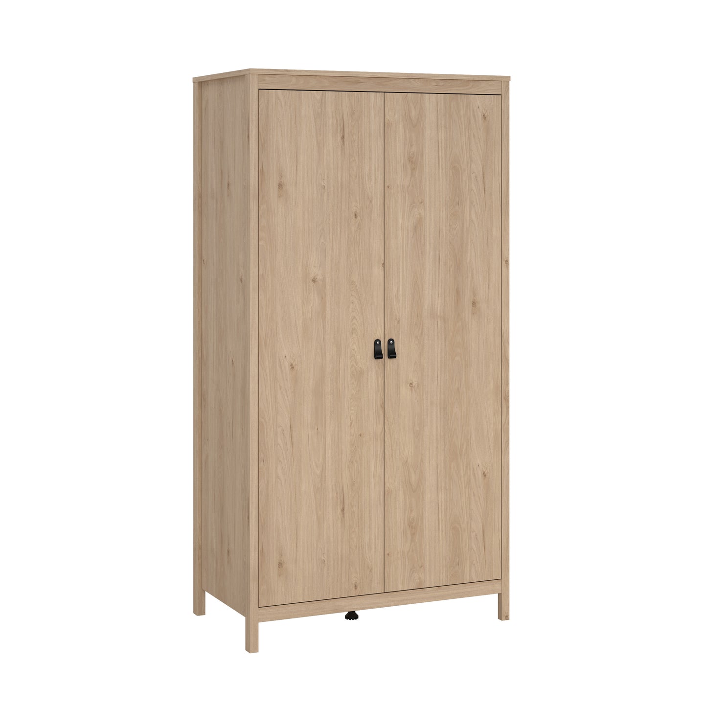 Madrid 2 Door Wardrobe - Jackson Hickory