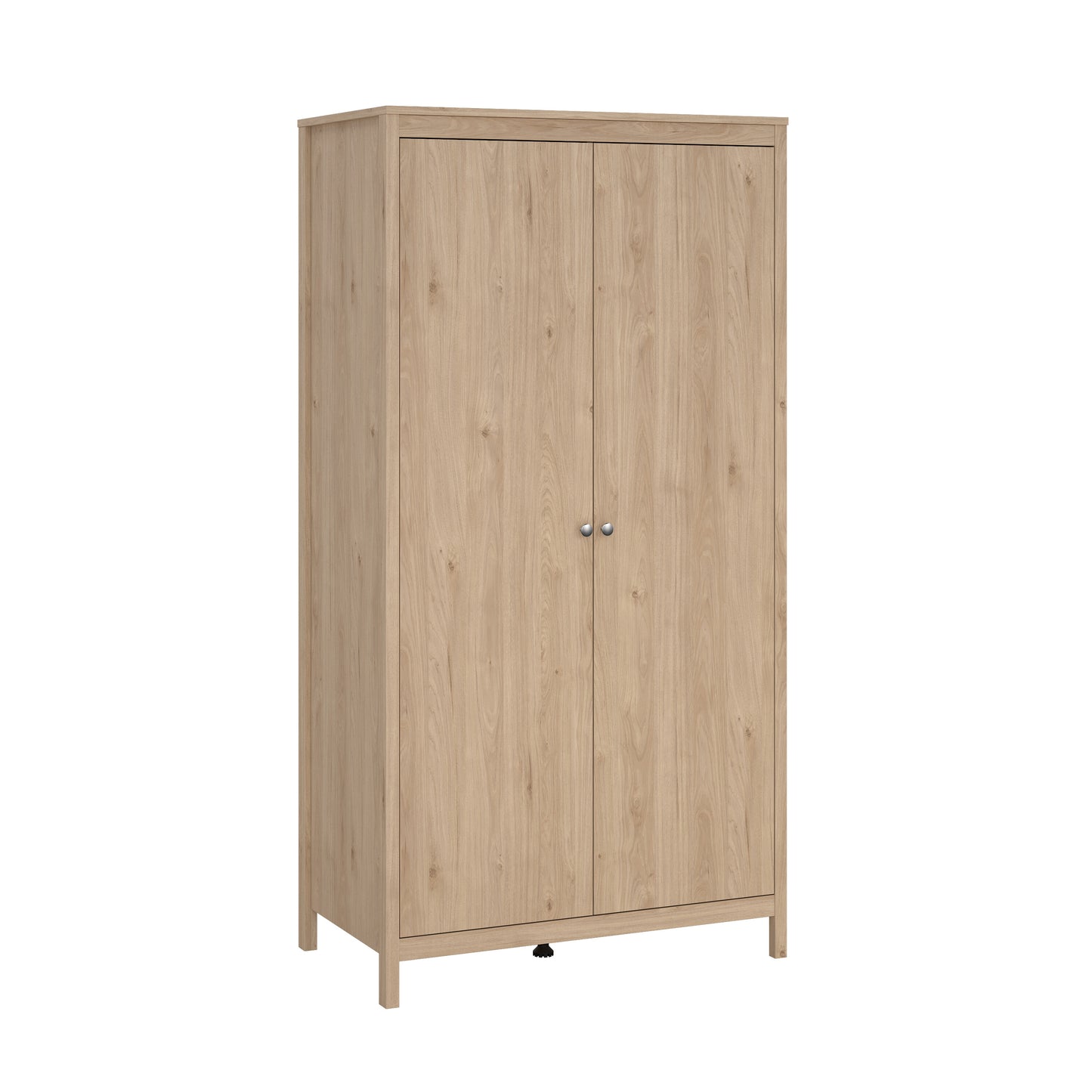 Madrid 2 Door Wardrobe - Jackson Hickory