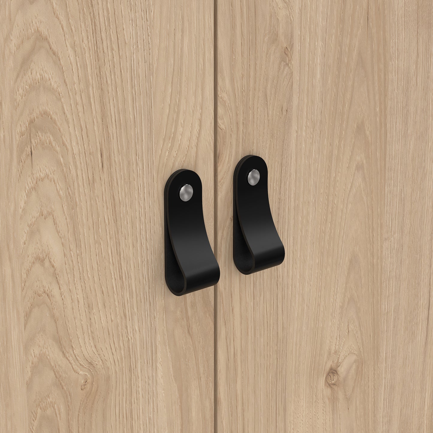 Madrid 2 Door Wardrobe - Jackson Hickory