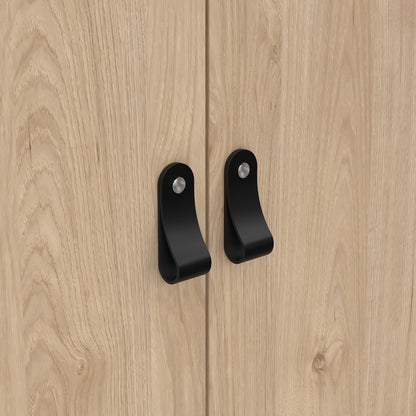 Madrid 2 Door Wardrobe - Jackson Hickory