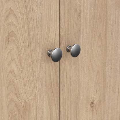 Madrid 2 Door Wardrobe - Jackson Hickory