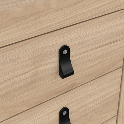Madrid 3 Drawer Nightstand - Jackson Hickory