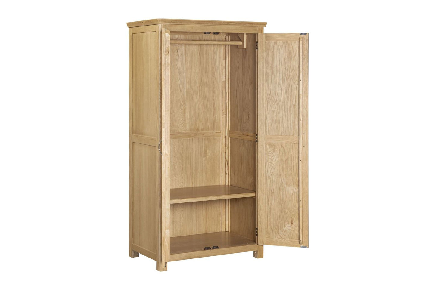 Manhattan Full Hanging Wardrobe - Light Oak