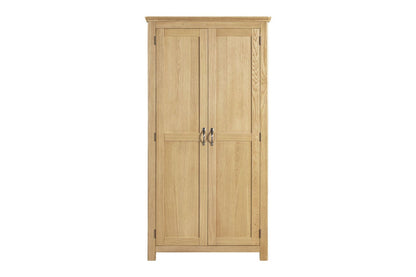 Manhattan Full Hanging Wardrobe - Light Oak