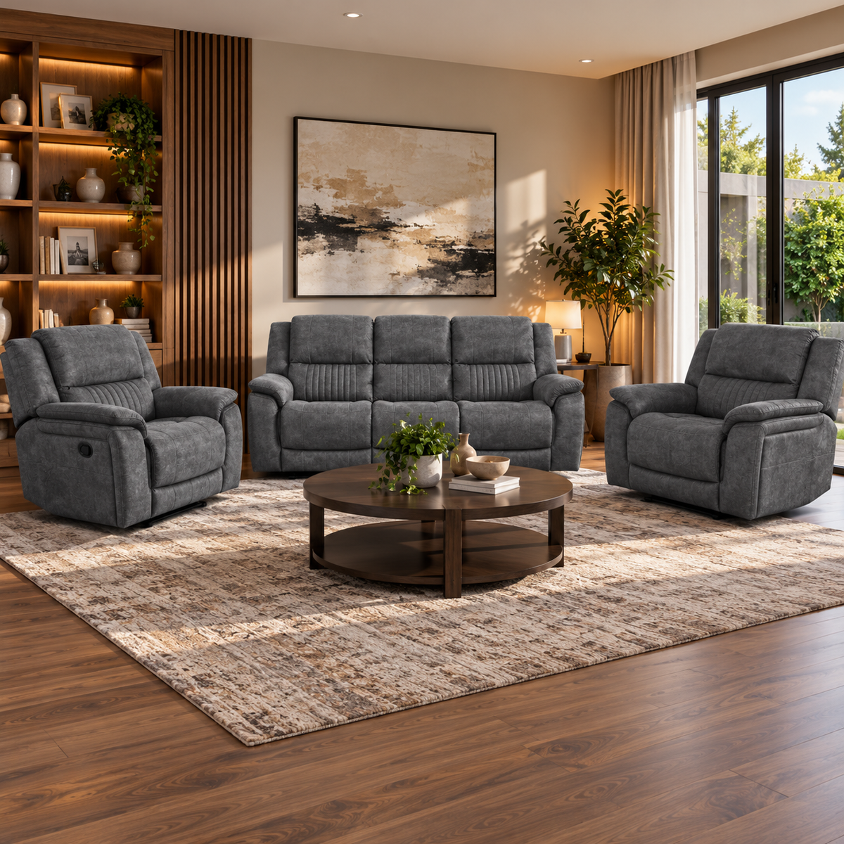Westport 3+1+1 Manual Recliner