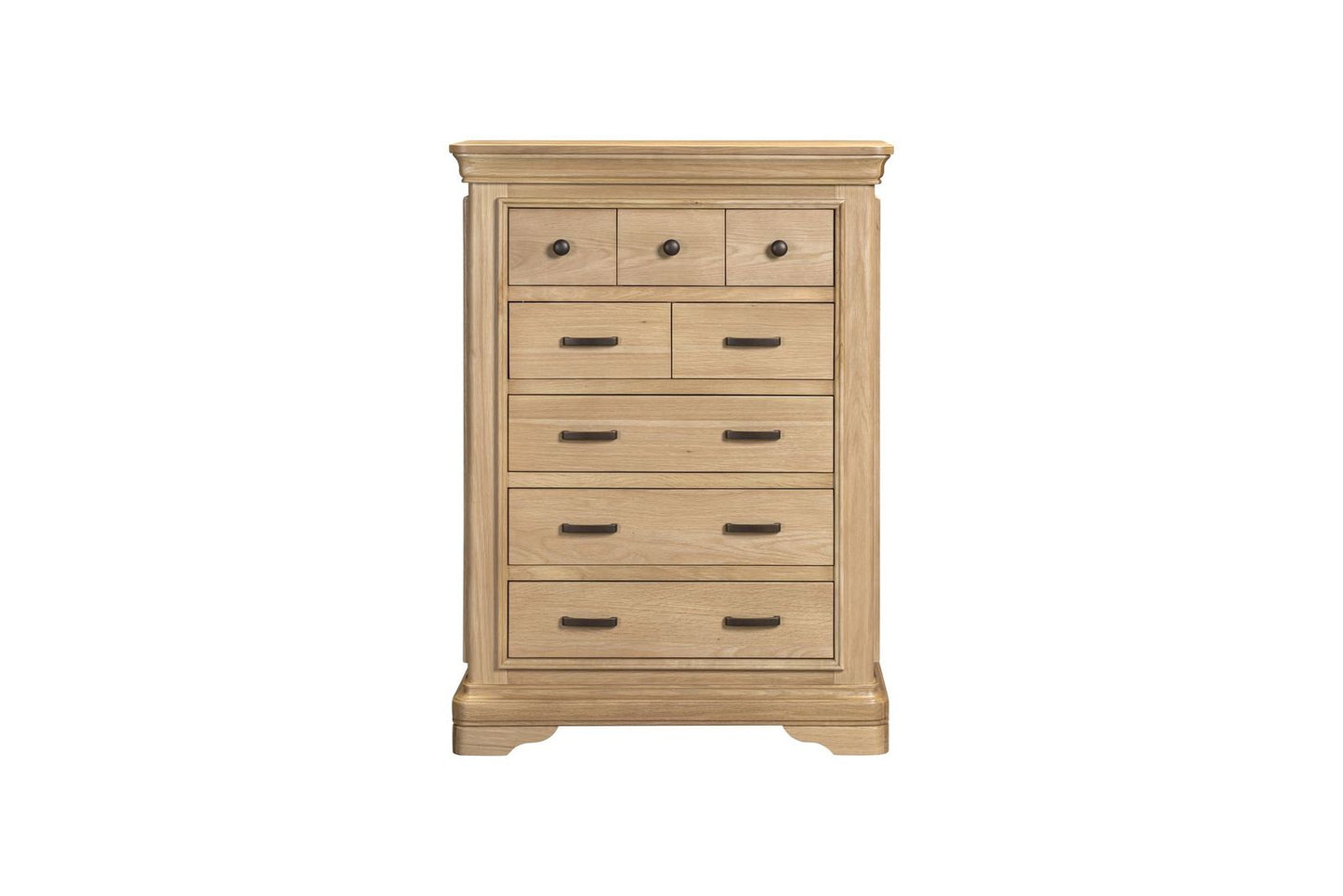 Oslo 8 Drawer Chest - Light Oak