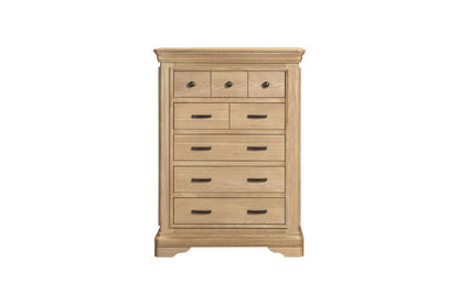 Oslo 8 Drawer Chest - Light Oak