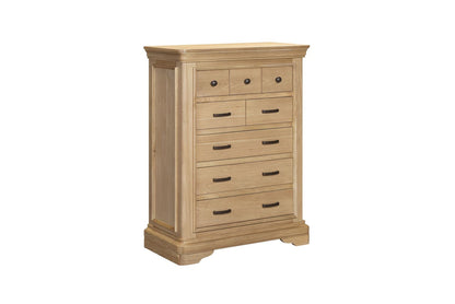 Oslo 8 Drawer Chest - Light Oak