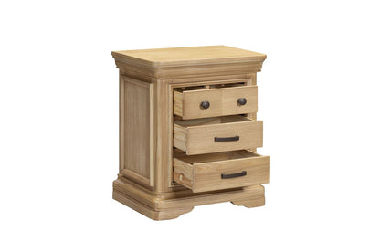 Oslo Bedside Locker - Light Oak