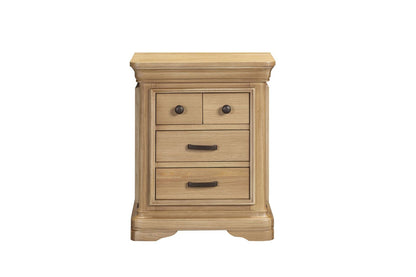 Oslo Bedside Locker - Light Oak