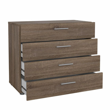 Pepe 4 Drawer Chest - Truffle