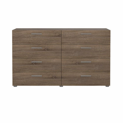 Pepe 8 Drawer Chest - Truffle