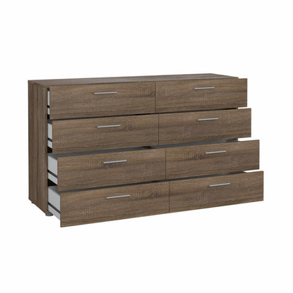 Pepe 8 Drawer Chest - Truffle