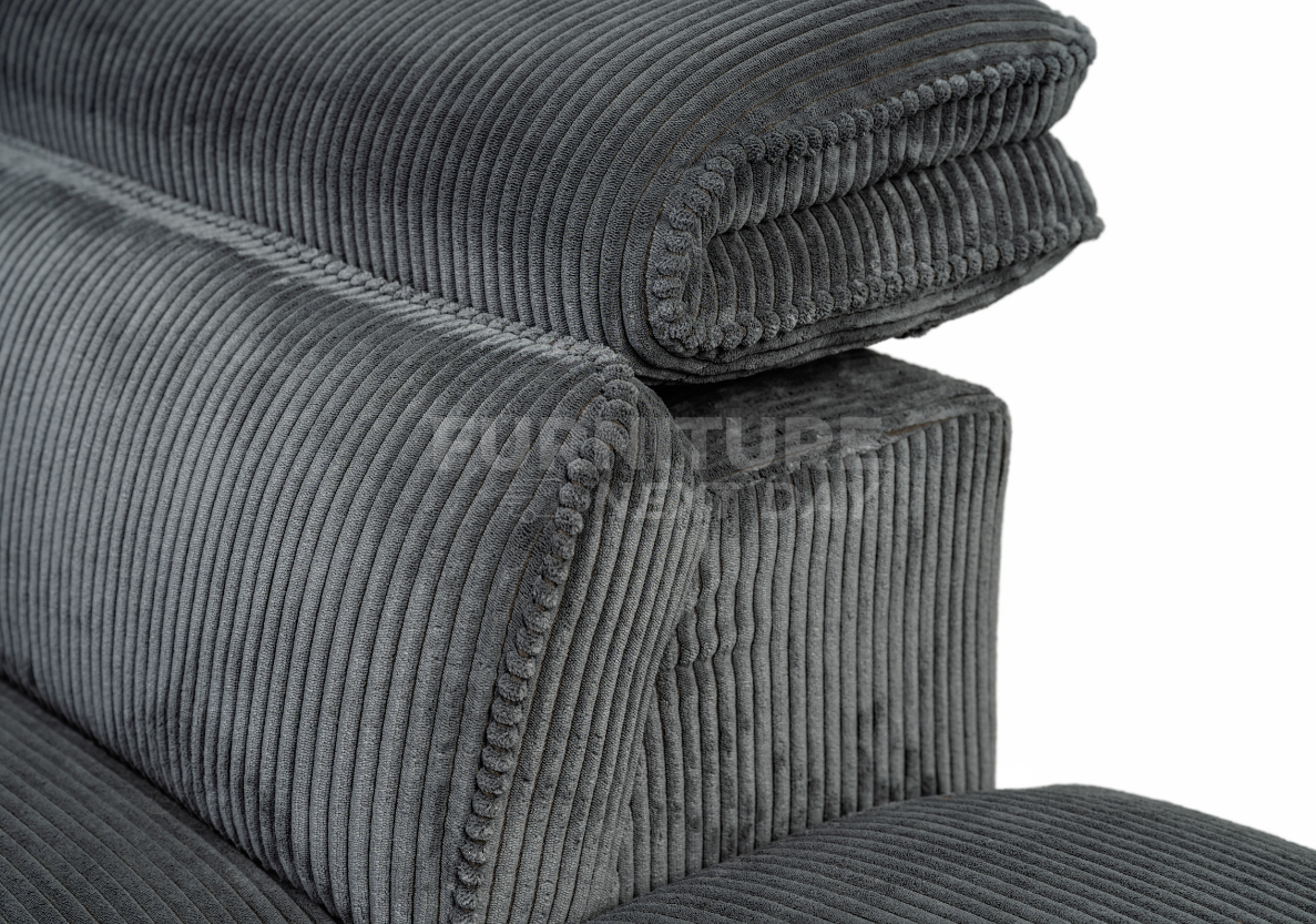 Portballo Corner Suite with Pull out Bed and Ottoman - Grey