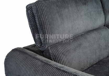 Portballo Corner Suite with Pull out Bed and Ottoman - Grey