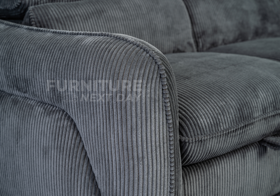 Portballo Corner Suite with Pull out Bed and Ottoman - Grey